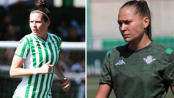 Merel Van Dongen e Irene Guerrero, exjugadoras del Betis. 