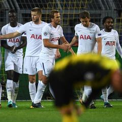 Remontada del Tottenham en Dortmund para pasar primero