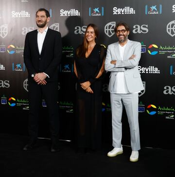 Garbajosa, Blanca Ares y Vicente Jiménez.