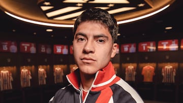 MADRID, 02/02/2026.- El nuevo jugador del Atlético de Madrid, el mexicano Obed Vargas, último fichaje rojiblanco antes del cierre del mercado. EFE / At.Madrid ***SOLO USO EDITORIAL / SOLO USO DISPONIBLE PARA ILUSTRAR LA NOTICIA QUE ACOMPAÑA/ (CRÉDITO OBLIGATORIO)***