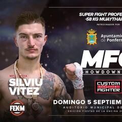 Silviu Vitez 'celebra' el Europeo ante Richie Álvarez