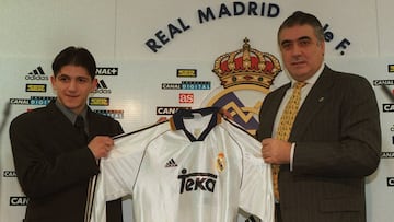El Átomo Ognjenovic firmó el 14 de enero de 1999 con el Real Madrid.
