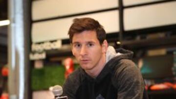 19/02/15 FC BARCELONA INAUGURACION PRESENTACION TIENDA ADIDAS DE LEO MESSI