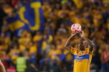  Samir Caetano of Tigres during the quarterfinals second  leg match between Tigres UANL and Columbus Crew as part of the CONCACAF Champions Cup 2024, at Universitario Stadium on April 09, 2024 in Monterrey, Nuevo Leon, Mexico.