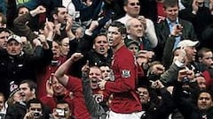La afición del United clama contra Cristiano