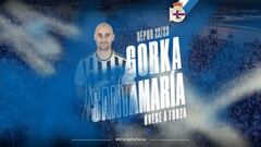 Gorka Santamaría nuevo jugador del Deportivo