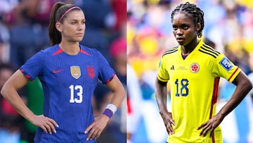 As the USWNT go up against Colombia in the W Gold Cup, the battle between Morgan and Caicedo represents a clash of the veteran vs youth.