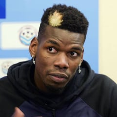 Pogba celebra una Euro en 2021