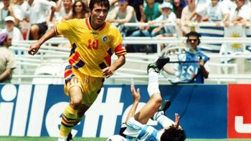 Georghi Hagi in action at USA 94.