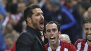 Simeone y Godín.