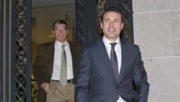 Amadeo Salvo y Aurelio Martínez esperan la valoración de la comisión gestora.