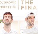 Cazador Djokovic, a por su 20º Grand Slam ante Berrettini