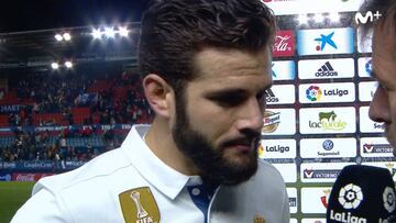 Nacho: "Estamos cómodos en cualquier esquema"