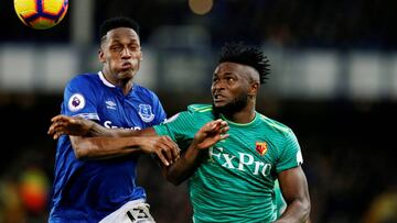 Yerry Mina ante Watford