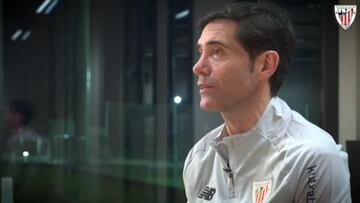 Marcelino, de la Supercopa: "Estamos a dos partidos de un título"