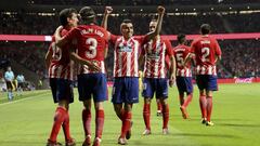 Atlético de Madrid-Villarreal en imágenes