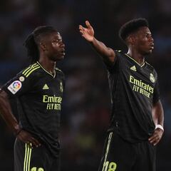 Camavinga y su relación con Tchouameni: “Si estás mejor que yo, juegas”