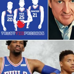 La historia de "Trust the Process", el eslogan de las derrotas que quieren patentar los Sixers