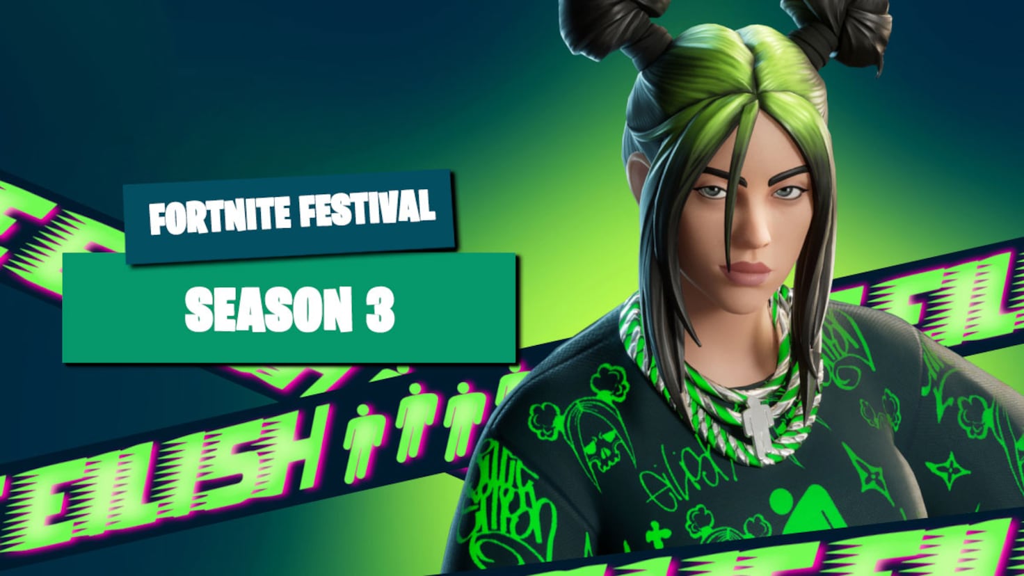 Billie Eilish is coming to Fortnite Festival Season 3 with a new outfit ...