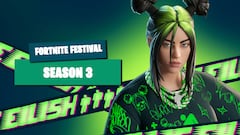 Billie Eilish is coming to Fortnite Festival Season 3 with a new outfit and songs