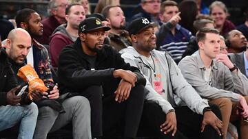 Kevin Durant, durante un partido de la NBA