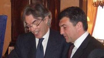 Laporta: "El verano pasado tuve que decirle a Moratti que no vendía a Messi"