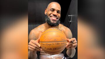 LeBron deja este recuerdo para la historia al ser el jugador con este increíble récord en la NBA