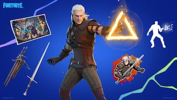 fortnite skin geralt de rivia