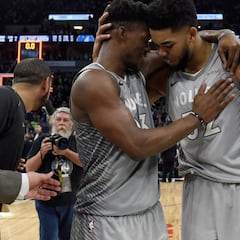 Una prórroga dramática mete a los Timberwolves en playoffs