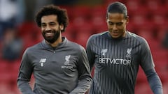 Liverpool boost as Salah and Van Dijk join training