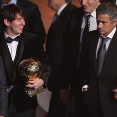 Mou pone a Messi por delante de Cristiano: “Era el mejor”