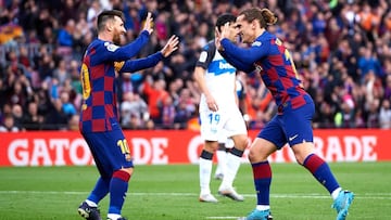 Messi, Griezmann, Vidal y Su&aacute;rez no le fallaron a la afici&oacute;n antes de la pausa de diciembre de LaLiga y ante el Alav&eacute;s anotaron los goles que sentenciaron la victoria.