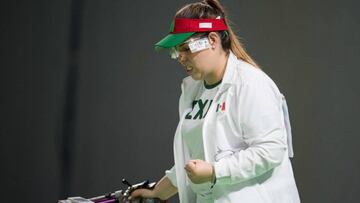 La tiradora mexicana y actual campeona de los Juegos Centroamericanos de Barranquilla, abandon&oacute; la competencia que disputaba en en Mundial de Tiro Deportivo de Changwon.