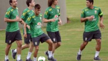 Entrenamiento de Brasil