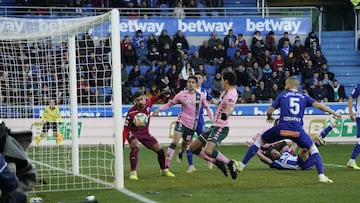 Pacheco, en el partido ante el Betis. 