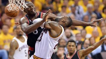 LeBron se queja: "Cuando me pegan a mí no hay flagrantes"