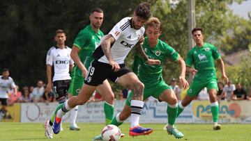 Burgos-Racing, amistoso.