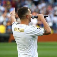 Hazard: mensaje al madridismo y cambio de foto en sus redes
