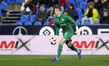 Out on loan at Leganés