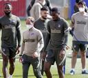 Trippier y Lemar siguen al margen; Dembélé, con el grupo