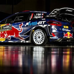 Así es el Ford Fiesta con diseño energético exclusivo para Ogier