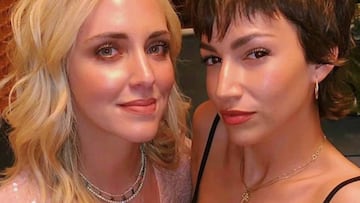 La influencer Chiara Ferragni, una fanática más de 'La casa de papel' con Úrsula Corberó.