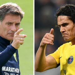 Michel llamó a Cavani para fichar por el Real Madrid