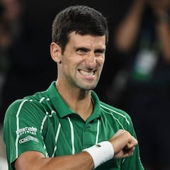 Djokovic, congelado