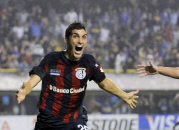 Nicolás Blandi: El delantero retornó a San Lorenzo luego de un mal paso por la liga de Francia.