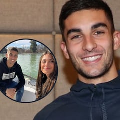 Ferran Torres comparte su primera foto con Sira Martínez, hija de Luis Enrique