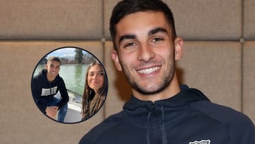 ferran torres sira martinez pareja primera foto juntos retiro hija luis enrique fc barcelona relacion redes sociales parecido antonela rocuzzo