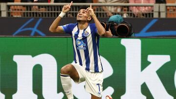 Luis Díaz anota en San Siro en empate de Porto ante Milan