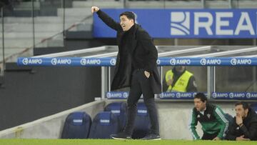 Iraola espera tener un descanso 'parecido' al de la Real Sociedad para la vuelta en Anduva