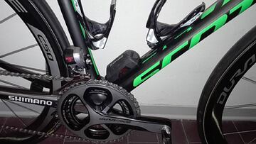 Imagen de la bater&iacute;a Revo Via de Fla&eacute;r que utilizar&aacute; en su bicicleta el equipo Orica-Scott para la temporada 2017.